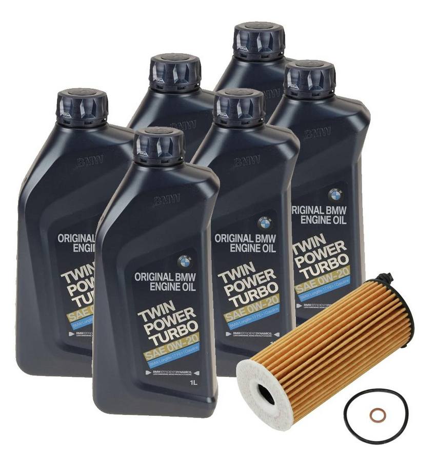 BMW Engine Oil Change Kit 11428575211 (0W-20)